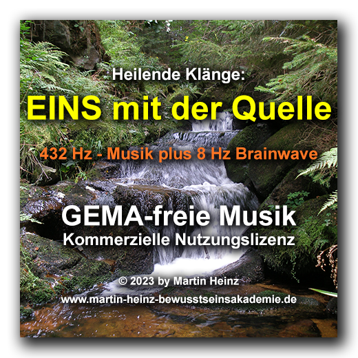 EINS mit der Quelle - 432 Hz Meditationsmusik Nutzungslizenz