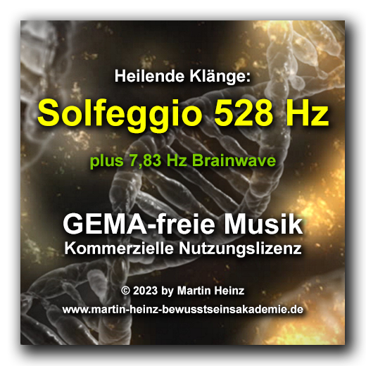 Solfeggio-Frequenz 528 Hz Meditationsmusik Nutzungslizenz